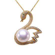 Load image into Gallery viewer, Elegant Swan Pendant Necklace