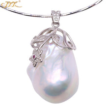 Load image into Gallery viewer, natural Baroque Freshwater white Pearl  necklace