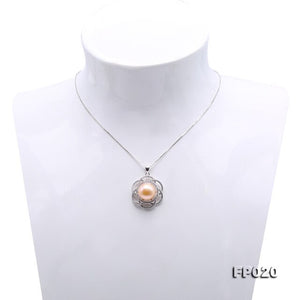 Pink or White Freshwater Pearl Pendant Necklace for women