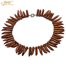 Load image into Gallery viewer, Golden coral Necklace